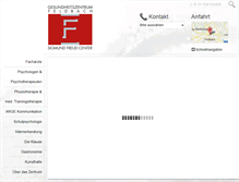 Tablet Screenshot of gesundheitszentrum-feldbach.at
